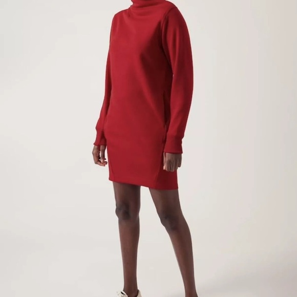 ATHLETA Cozy Karma Mock Neck Dress - Picture 2 of 7